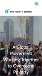 Mobile Screenshot of 4thworldmovement.org